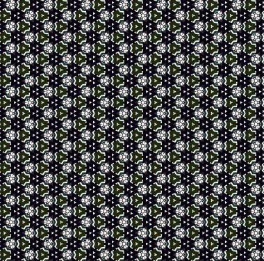 Geometrik süslemeli vektör deseni. Kusursuz tasarım dokusu 