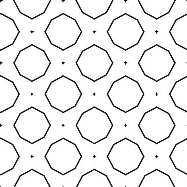 Soyut geometrik süslemesiz desen. tasarım arkaplanı, vektör illüstrasyonu