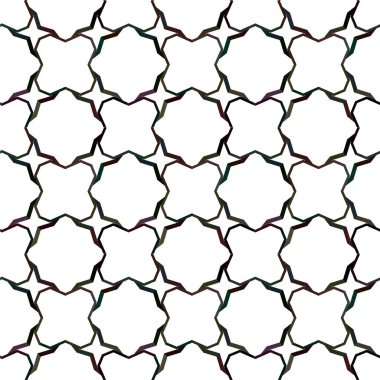 Soyut geometrik süslemesiz desen. tasarım arkaplanı, vektör illüstrasyonu