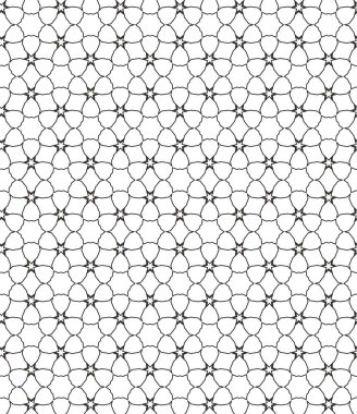 Soyut geometrik süslemesiz desen. tasarım arkaplanı, vektör illüstrasyonu