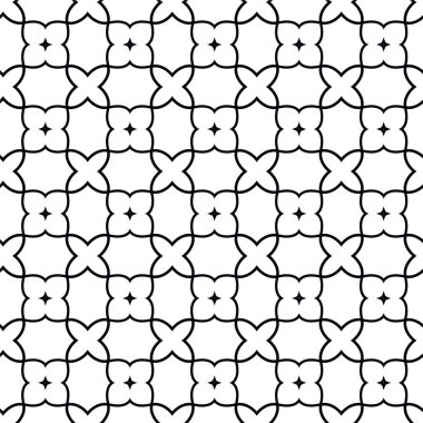 Soyut geometrik süslemesiz desen. tasarım arkaplanı, vektör illüstrasyonu