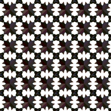 Soyut geometrik süslemesiz desen. tasarım arkaplanı, vektör illüstrasyonu
