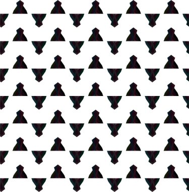 Soyut geometrik süslemesiz desen. tasarım arkaplanı, vektör illüstrasyonu