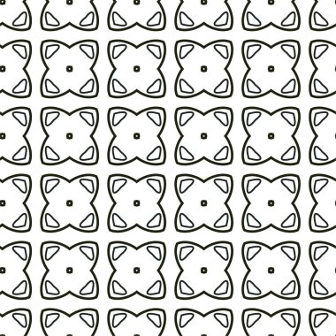 Soyut geometrik süslemesiz desen. tasarım arkaplanı, vektör illüstrasyonu