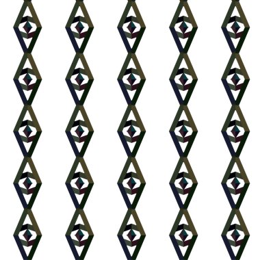 Soyut geometrik süslemesiz desen. tasarım arkaplanı, vektör illüstrasyonu