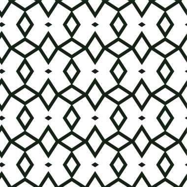 Soyut geometrik süslemesiz desen. tasarım arkaplanı, vektör illüstrasyonu