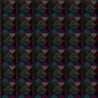 Soyut geometrik süslemesiz desen. tasarım arkaplanı, vektör illüstrasyonu