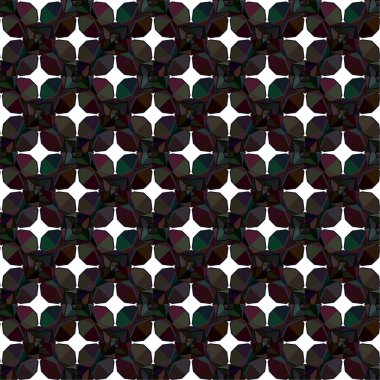 Soyut geometrik süslemesiz desen. tasarım arkaplanı, vektör illüstrasyonu