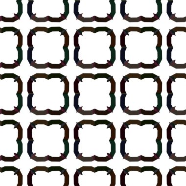 Soyut geometrik süslemesiz desen. tasarım arkaplanı, vektör illüstrasyonu