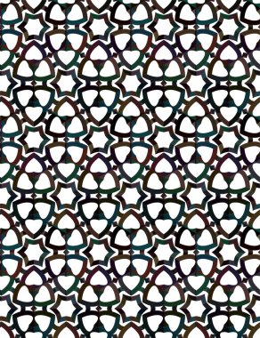 Soyut geometrik süslemesiz desen. tasarım arkaplanı, vektör illüstrasyonu