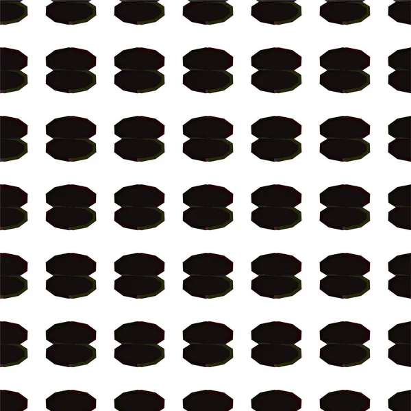 Geometrik süslemeli vektör deseni. Kusursuz tasarım dokusu 