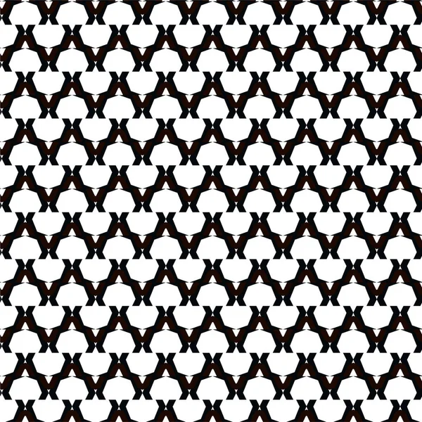 Abstrakte Geometrische Ornamentale Nahtlose Muster Design Hintergrund Vektorillustration — Stockvektor