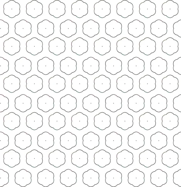 Abstract Geometric Ornamental Seamless Pattern Design Background Vector Illustration — Stock Vector