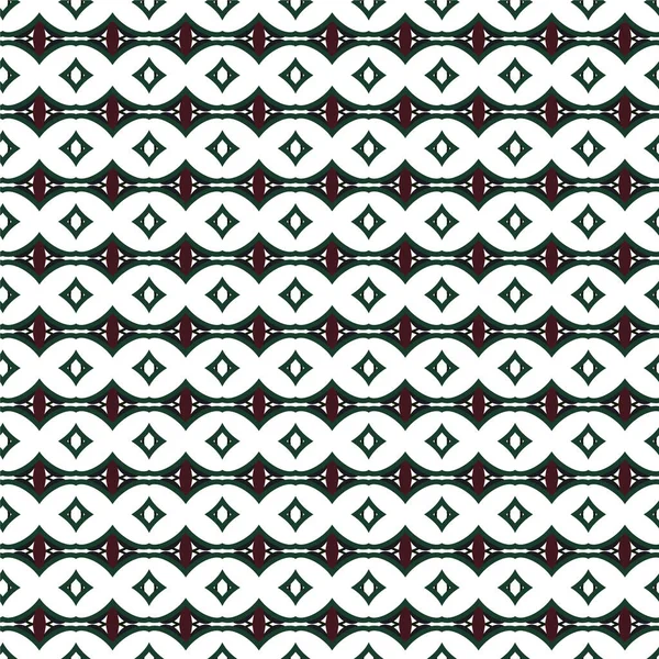 Geometric Ornamental Vector Pattern Seamless Design Texture — Stock Vector