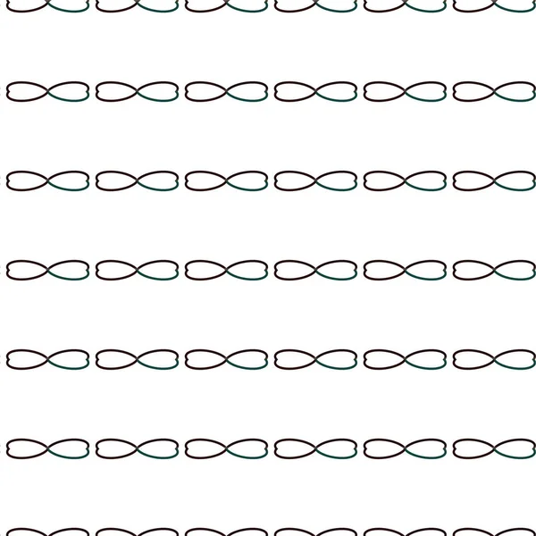 Resumo Padrão Ornamental Sem Costura Geométrica Fundo Projeto Ilustração Vetorial — Vetor de Stock