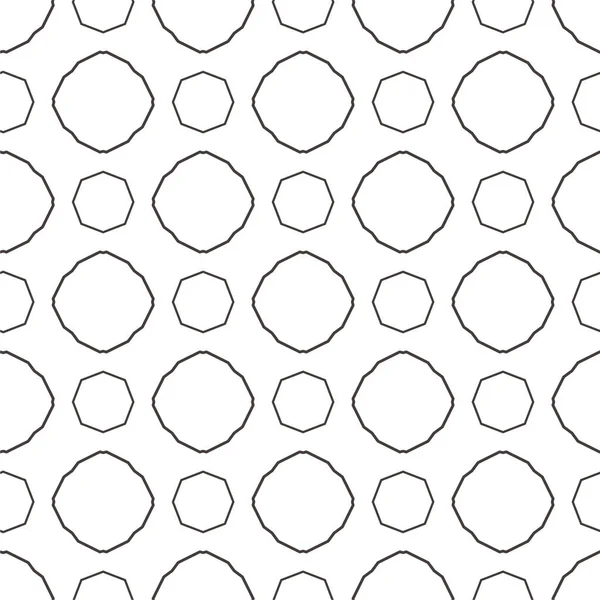 Geometrik süslemeli vektör deseni. Kusursuz tasarım dokusu 