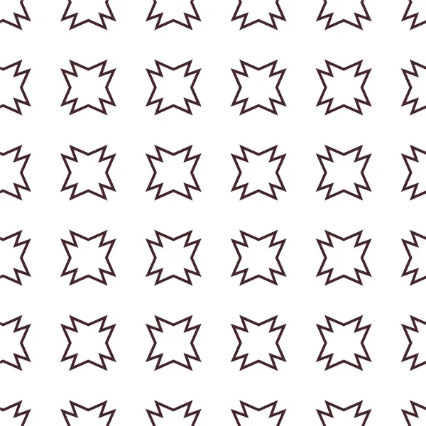 Geometrik süslemeli vektör deseni. Kusursuz tasarım dokusu 