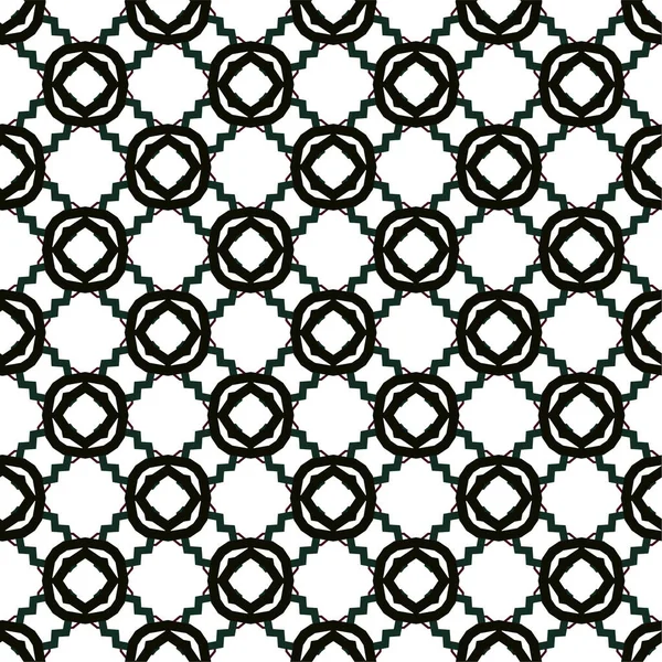 Motif Ornemental Géométrique Abstrait Sans Couture Fond Design Illustration Vectorielle — Image vectorielle