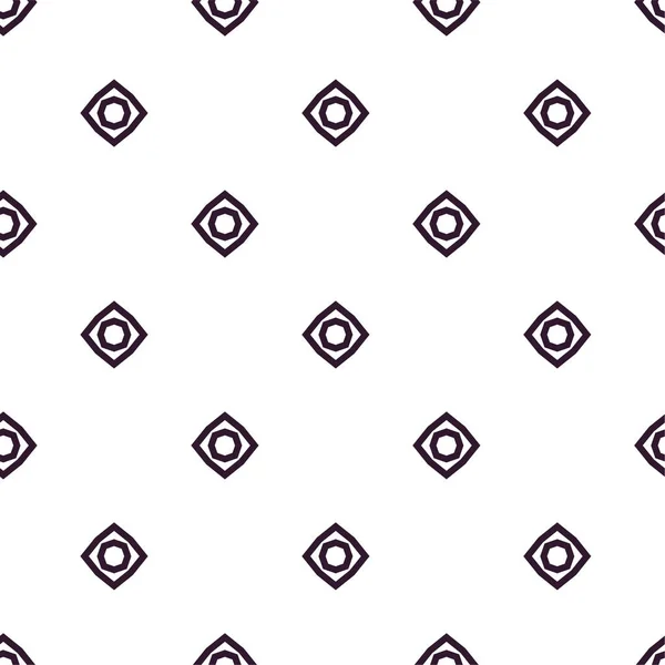 Abstrakte Geometrische Ornamentale Nahtlose Muster Design Hintergrund Vektorillustration — Stockvektor