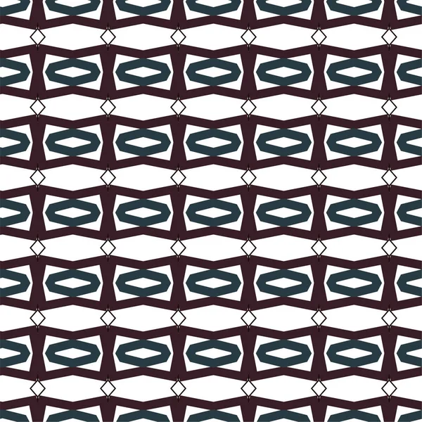 Abstrakte Geometrische Ornamentale Nahtlose Muster Design Hintergrund Vektorillustration — Stockvektor