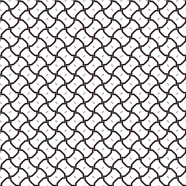 Abstrakte Geometrische Ornamentale Nahtlose Muster Design Hintergrund Vektorillustration — Stockvektor