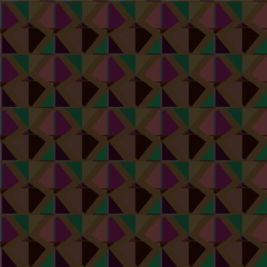 Soyut geometrik süslemesiz desen. tasarım arkaplanı, vektör illüstrasyonu