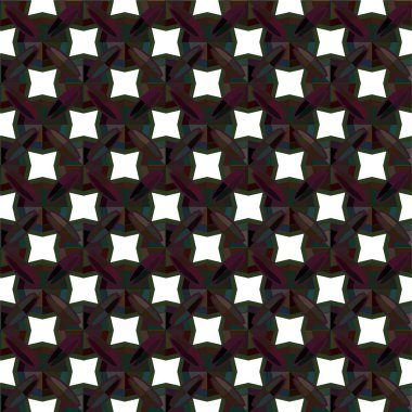 Soyut geometrik süslemesiz desen. tasarım arkaplanı, vektör illüstrasyonu