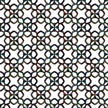 Soyut geometrik süslemesiz desen. tasarım arkaplanı, vektör illüstrasyonu