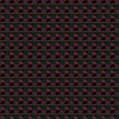 Geometrik süslemeli vektör deseni. Kusursuz tasarım dokusu 