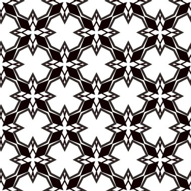 Soyut geometrik süslemesiz desen. tasarım arkaplanı, vektör illüstrasyonu