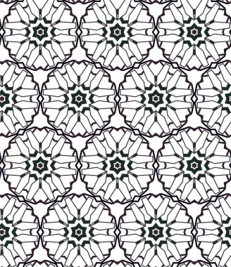 Soyut geometrik süslemesiz desen. tasarım arkaplanı, vektör illüstrasyonu