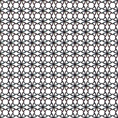 Soyut geometrik süslemesiz desen. tasarım arkaplanı, vektör illüstrasyonu