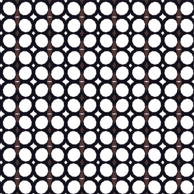 Geometrik süslemeli vektör deseni. Kusursuz tasarım dokusu 