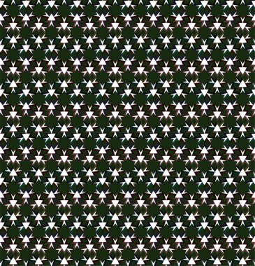 Geometrik süslemeli vektör deseni. Kusursuz tasarım dokusu 