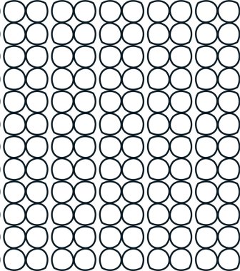 Geometrik süslemeli vektör deseni. Kusursuz tasarım dokusu 