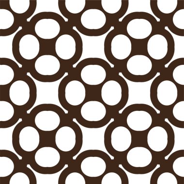 Soyut geometrik süslemesiz desen. tasarım arkaplanı, vektör illüstrasyonu