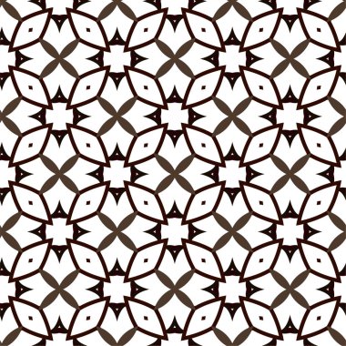 Soyut geometrik süslemesiz desen. tasarım arkaplanı, vektör illüstrasyonu