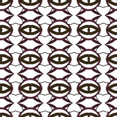 Soyut geometrik süslemesiz desen. tasarım arkaplanı, vektör illüstrasyonu