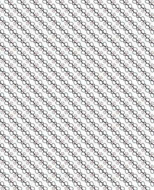 Geometrik süslemeli vektör deseni. Kusursuz tasarım dokusu 