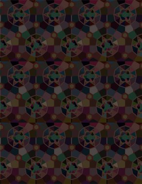 Soyut geometrik süslemesiz desen. tasarım arkaplanı, vektör illüstrasyonu