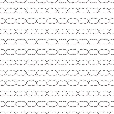 Soyut geometrik süslemesiz desen. tasarım arkaplanı, vektör illüstrasyonu