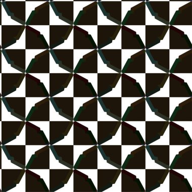 Soyut geometrik süslemesiz desen. tasarım arkaplanı, vektör illüstrasyonu