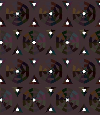 Soyut geometrik süslemesiz desen. tasarım arkaplanı, vektör illüstrasyonu