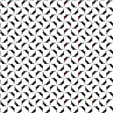 Soyut geometrik süslemesiz desen. tasarım arkaplanı, vektör illüstrasyonu