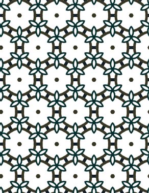 Soyut geometrik süslemesiz desen. tasarım arkaplanı, vektör illüstrasyonu