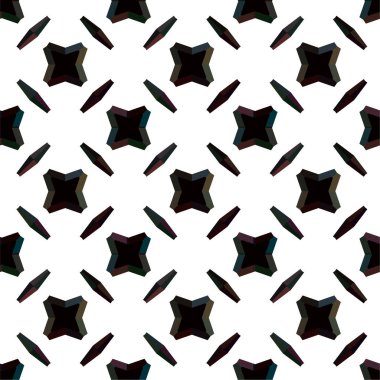 Soyut geometrik süslemesiz desen. tasarım arkaplanı, vektör illüstrasyonu