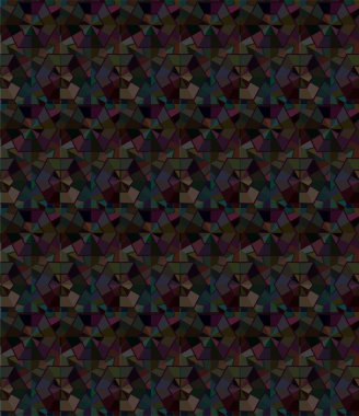 Soyut geometrik süslemesiz desen. tasarım arkaplanı, vektör illüstrasyonu