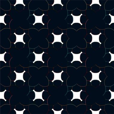 Soyut geometrik süslemesiz desen. tasarım arkaplanı, vektör illüstrasyonu