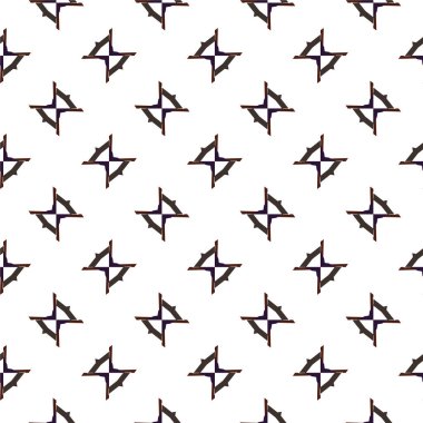 Soyut geometrik süslemesiz desen. tasarım arkaplanı, vektör illüstrasyonu