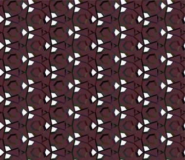 Soyut geometrik süslemesiz desen. tasarım arkaplanı, vektör illüstrasyonu